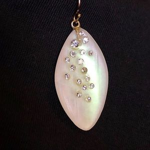 SINGLE Alexis Bittar Iridescent Leaf Earring